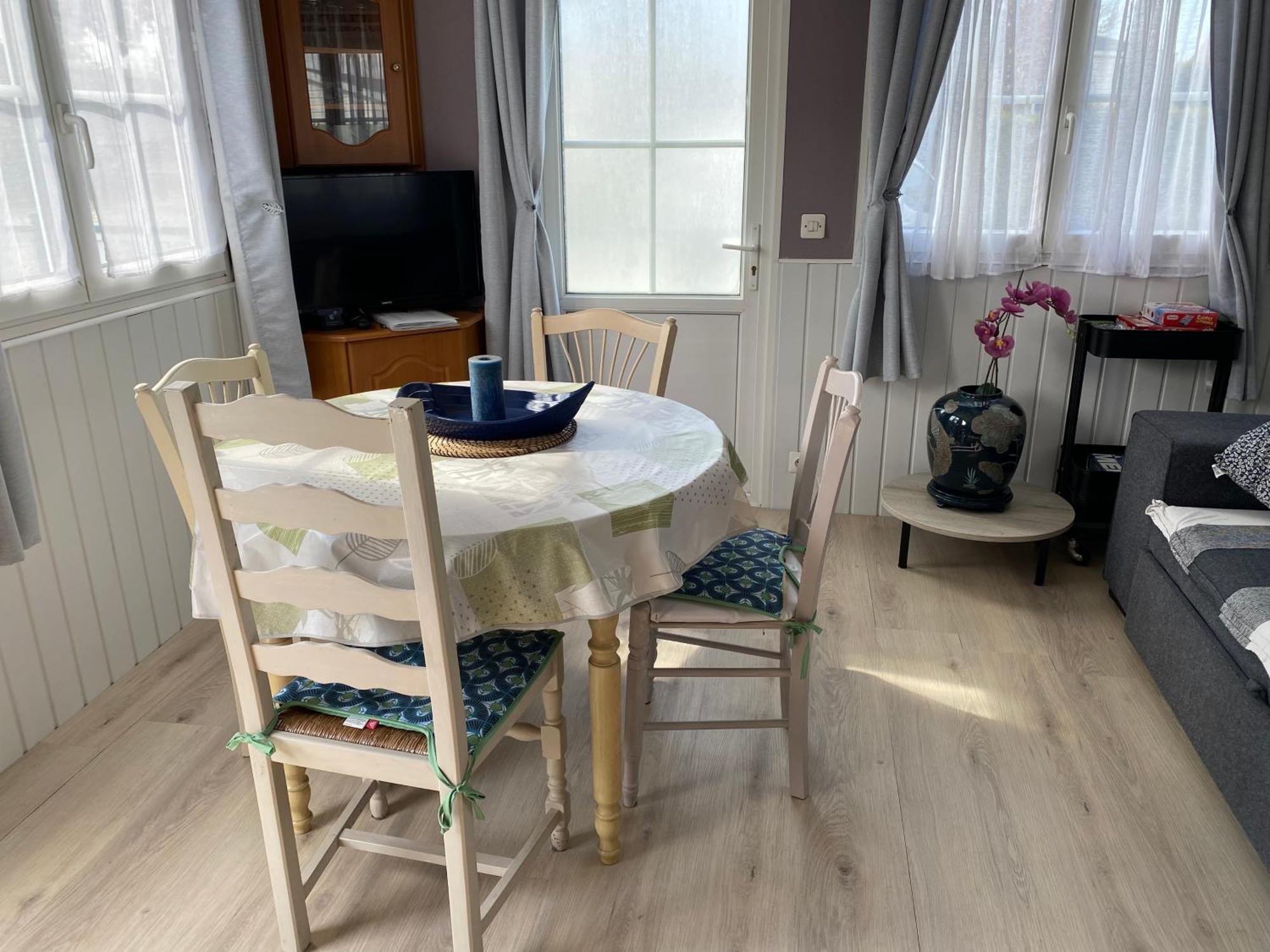 Mobil Home Cristal Biville-sur-Mer Экстерьер фото